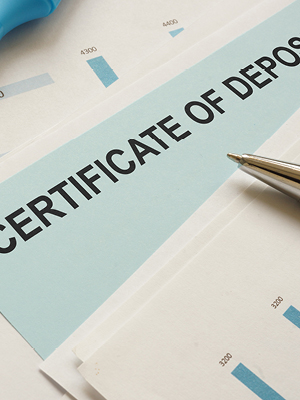 certificate of deposit