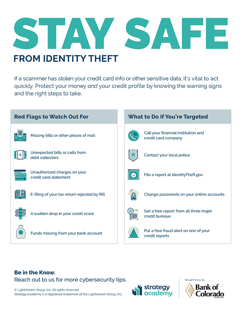 stay safe from identity theft