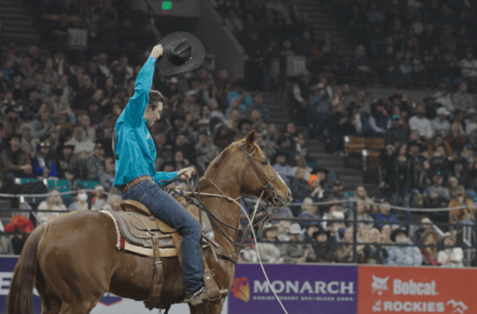 cowboy riding a horse